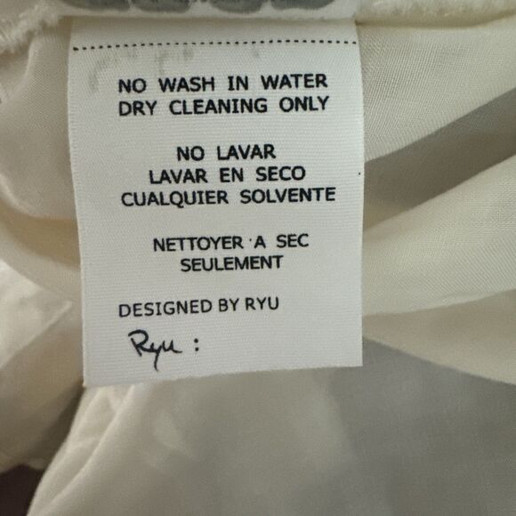 Ryu Womens Dress Sz Large Brown Floral Boho Cottagecore Asymmetrical Hem Country - Picture 7 of 12